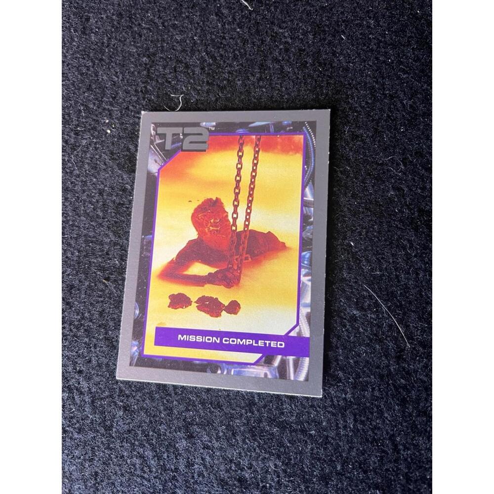 1991 Impel Terminator 2 Mission Completed Arnold Schwarzenegger #132